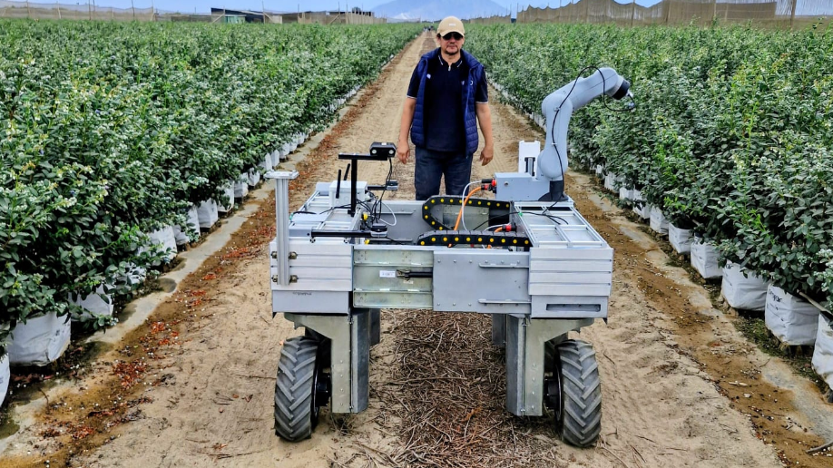 Robot peruano supera pruebas en campo y promete revolucionar la agroindustria
